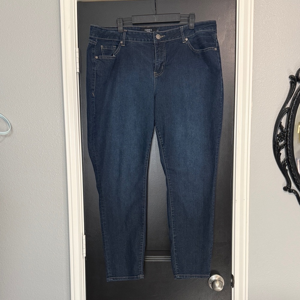Torrid Dark Blue Women's Stretch Skinny Jeans